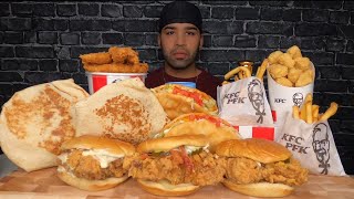 ASMR NO TALKING KFC amp TACO BELL MUKBANG [upl. by Hammad]