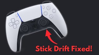 How to Fix PS5 Controller Stick Drift Quick Tutorial [upl. by Giuditta]