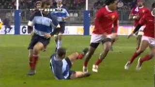 Tonga beats French Barbarians 2010 [upl. by Etnwahs]