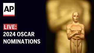 2024 Oscar nominations LIVE Zazie Beetz and Jack Quaid announce nominees [upl. by Bills]