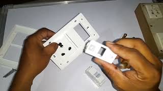 modular ac box fitting connection kaise karenac box में mini mcb connection kaise kare [upl. by Kenrick]