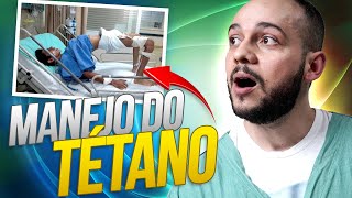 Como tratar um paciente com Tétano [upl. by Erbe]