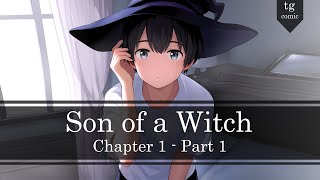 Son of a Witch Part 1 Comic  tg tf transformation Gender Bender [upl. by Casteel944]