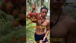 One of my favorite tropical fruits 😋 fruit rambutan fruitlover tropicalfruit [upl. by Ahseram]