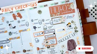 Hobonichi Cousin Weekly Setup  Plan with Me ft The Happy Planner [upl. by Imaj]