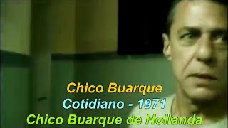 Chico Buarque 1971 Cotidiano Letra [upl. by Anibur839]