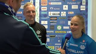 Naisten Kakkonen RoPS  Kokkola F10 lehdistötilaisuus 2192024 [upl. by Serrano]