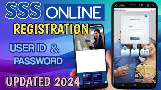 SSS ONLINE REGISTRATION  PAANO MAGKAROON NG USER ID AT PASSWORD ONLINE [upl. by Adnah]