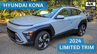 2024 Hyundai Kona  Limited Trim Overview [upl. by Theadora65]