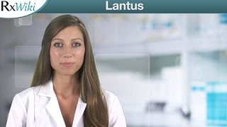 Lantus The Brand Name For Insulin Glargine  Overview [upl. by Eyahsal]