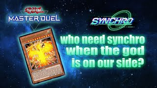 Winged Dragon of Ra Deck Synchro Festival YuGiOh Master Duel [upl. by Litha]