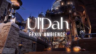 UlDah Night Ambience  FFXIV  Music to Study and Relax [upl. by Shannan251]