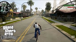 GTA San Andreas Definitive Edition Android TAPI DI HP KENTANG [upl. by Kloster528]