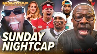 Shannon Sharpe amp Chad Johnson react to DolphinsEagles Adele in Vegas Lamar goes off  Nightcap [upl. by Edvard]