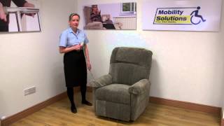 Pride Mobility LL805 Wall Hugger Riser Recliner Review [upl. by Ydneh]