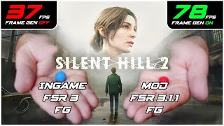 How to Install FSR 31 Frame Generation on Silent Hill 2 2024 All GPU [upl. by Anelys]