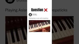 Piano with Chopsticks shorts viral funny memes best musician [upl. by Thorin973]