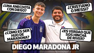 PREGUNTAS Y RESPUESTAS CON DIEGO MARADONA JR [upl. by Lori]