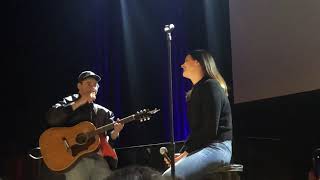 Lana Del Rey and Jack Antonoff Debuting New Country Song at the Ally Coalition Talent Show [upl. by Tybalt]