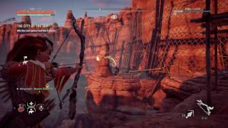 Horizon Zero Dawn Kill the Corruptors and the Cultists  The City Of the Sun Walkthrough [upl. by Mendive]