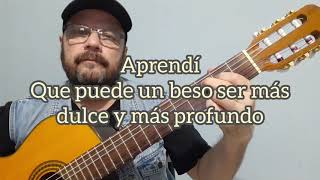 Contigo Aprendí Karaoke  Nicho Hinojosa [upl. by Uzzia]