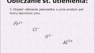 Stopnie utlenienia pierwiastków [upl. by Hal585]