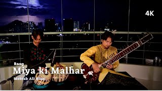 Raag Miya Ki Malhar in a Thunderstorm  Mehtab Ali Niazi  Sitar and Tabla  Music of India [upl. by Drucy]