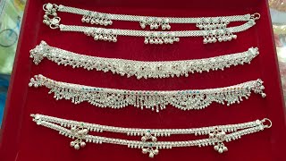 Chandi Ka New Design Payal 2024  Silver Today Price viral silver [upl. by Cowan]