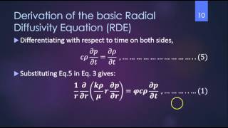 4 Radial Diffusivity Equation [upl. by Zacherie]