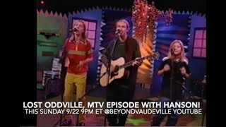 Lost Oddville Episode with Hanson MmmBop THIS SUNDAY 922 9PM ET beyondvaudeville on YouTube [upl. by Eveiveneg560]