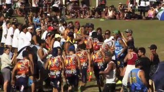 WHAKATANE Touch 2016 Freezin Hot Entrance to Final [upl. by Nwahsauq]