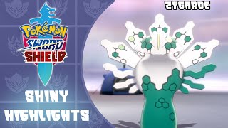 SHINY ZYGARDE REACTION  Pokemon Sword and Shield [upl. by Cohbath514]