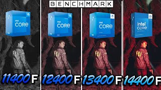 Intel i5 11400F vs 12400F vs 13400F vs 14400F  Test  1080p  1440p  RTX 4090 [upl. by Gord]