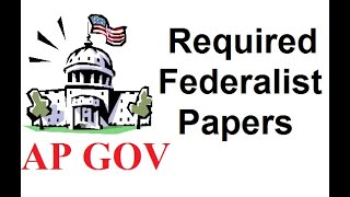 AP Gov Easy Ways to Remember the Federalist Papers in 7 Minutes [upl. by Atiroc]