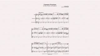 Carmen Overture for FluteClarinetSax Trio Sheet Music [upl. by Odelinda677]