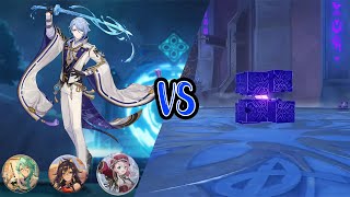 Electro Hypostasis vs C0 Ayato Baizhu Dehya Charlotte 4K Gameplay Battle Showcase Genshin 4 4 [upl. by Adrien]