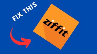 How to fix Ziffitcom app not working [upl. by Burnside476]