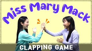 Miss Mary Mack with lyrics and tutorial  Hand Clapping Games for 2 players 👏 [upl. by Oidivo869]