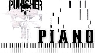 The Punisher  Franks Choice Tyler Bates Piano Version [upl. by Sucirdor]