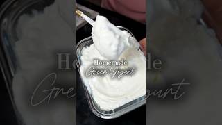 Homemade Greek Yogurt ✨ greekyogurt resepmudah homemadeyogurt [upl. by Chappell]