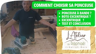 Quelle ponceuse Choisir test [upl. by Muriel]