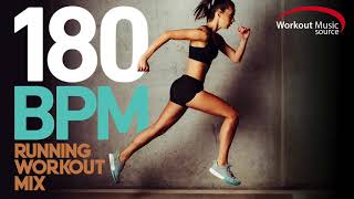 Workout Music Source  180 BPM Running Workout Mix Vol 2 [upl. by Rennold]