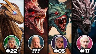 All 31 Dragons amp Their Riders in HOUSE OF THE DRAGON Explained  Game of Thrones Entire Lore [upl. by Nived674]