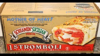 Screamin’ Sicilian Pizza Co Stromboli Mother of Meat Review [upl. by Vola]