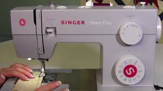 Singer Heavy Duty 4423 22 Overcast Stitch [upl. by Llenet852]