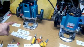 Makita 3612 C or Makita RP2300  big router with variable speed [upl. by Sekoorb]