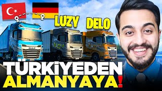 EKİPLE ETS 2YE BAŞLAYIP TÜRKİYEDEN ALMANYAYA MAL GÖTÜRDÜK Euro Truck Simulator 2 [upl. by Pallaton639]