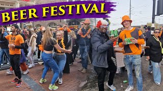 எல்லாரும் இப்படி ஆடுனா என்ன பண்ணுறதுன்னு சத்தியமா தெரியல Koningsdag celebrations in Amsterdam [upl. by Gregory]