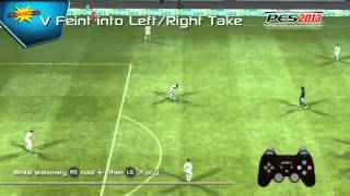 PES 2013  Как делать финты на джойстике [upl. by Enyal]