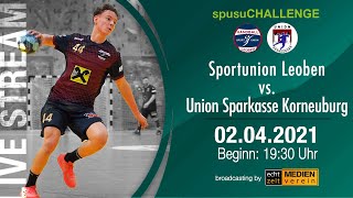 ÖHB spusuCHALLENGE Sportunion Leoben  Union Sparkasse Korneuburg [upl. by Bobby]